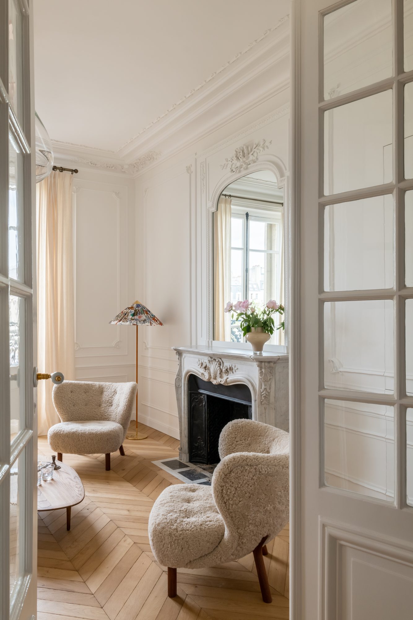 Réalisations Appartement haussmannien rénové par Artevista, Paris 6e