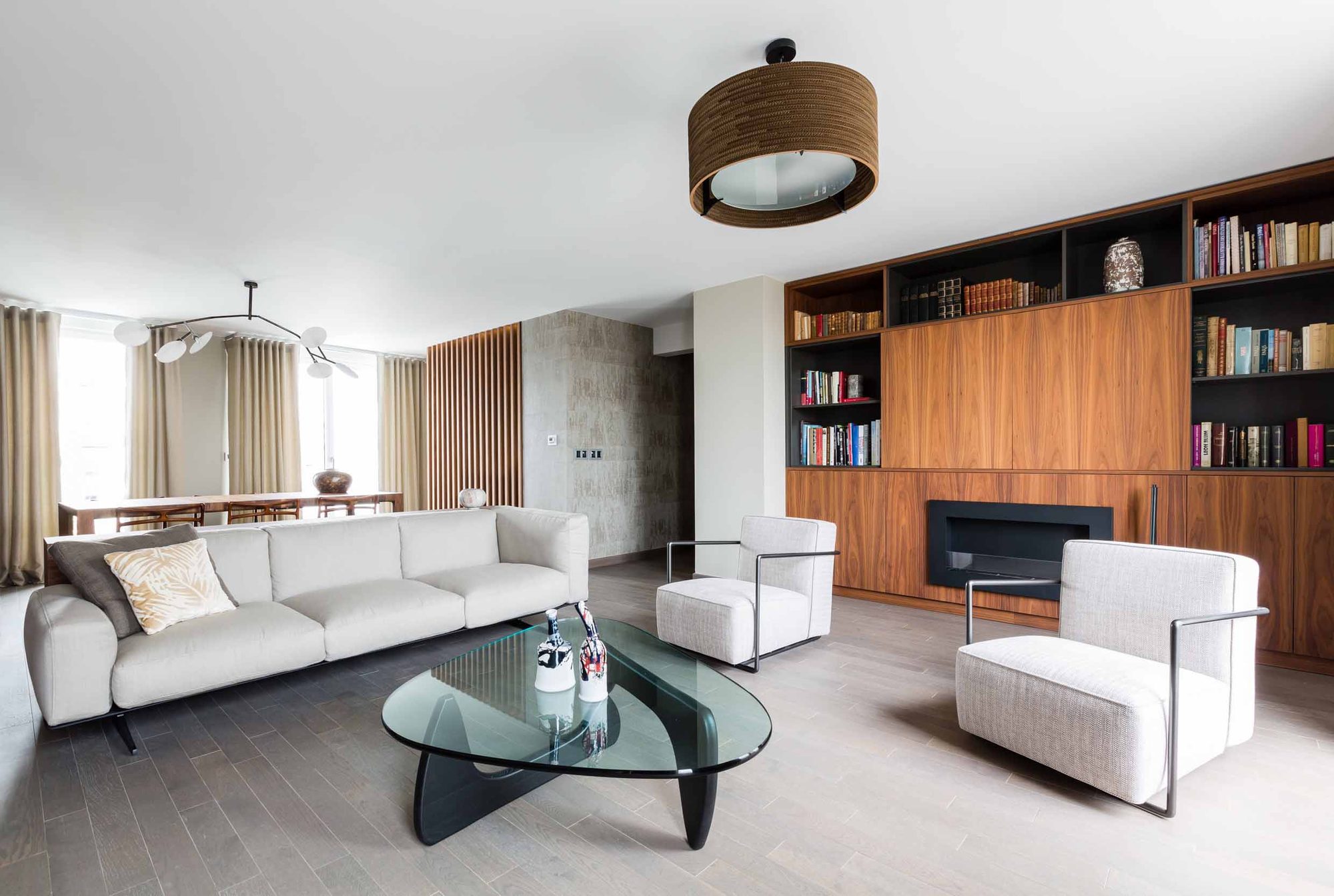 Accueil Séjour contemporain, Paris 15e